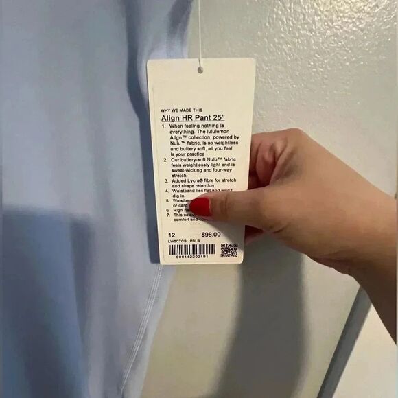 Lululemon Align HR 25” size 12 leggings - Picture 2 of 3